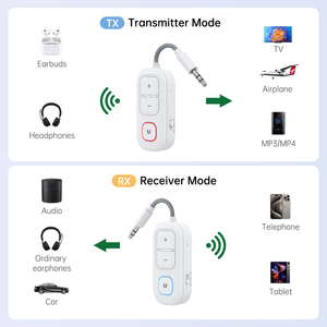Adaptador Bluetooth JS18 Plug and Play, Receptor de Audio Inalámbrico Aux de 3.5mm para Auriculares, Equipo de Sonido Doméstico, Kit para Auto, Transmisor para <span class=keywords><strong>PC</strong></span> - Product Image 3