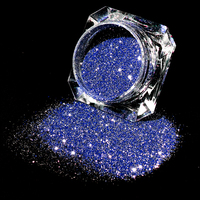Poudre holographique scintillante pour ongles, poussière de diamant, décoration artistique