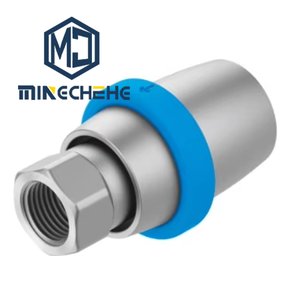 Ventouse industrielle VBOH-32-G12-1587988, diamètre 32 mm, filetage G1/2, soufflet en caoutchouc, pour la manutention automatisée - Product Image 1