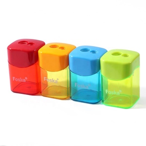 <span class=keywords><strong>Taille</strong></span>-<span class=keywords><strong>crayon</strong></span> FOSKA à double trou, pour crayons de couleur et crayons de <span class=keywords><strong>maquillage</strong></span>, <span class=keywords><strong>taille</strong></span>-<span class=keywords><strong>crayon</strong></span> à deux trous pour adultes, école, classe, maison, bureau - Product Image 1