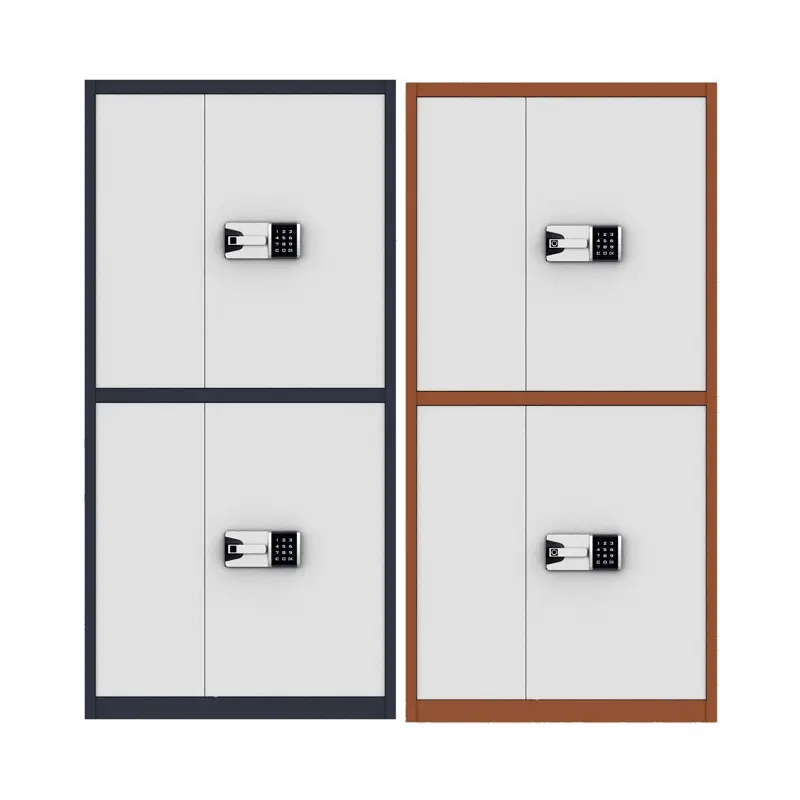 Password steel locker metal file cabinet electronic office security locker office cabinet iron safe cabinet