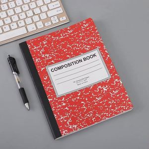 Xx781 School Supply Composition Writing Journal Lined Paper Marble Notebook 200Pages <b>Exercise</b> <b>Book</b> for Kids Student - Product Image 4