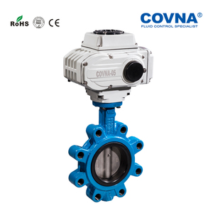 Válvula de mariposa marina COVNA de 3 pulgadas, 6 pulgadas, 10 pulgadas, con asiento de EPDM accionado por <span class=keywords><strong>motor</strong></span> y actuador eléc - Product Image 3