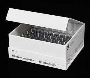 Großraumige Peptid-Fläschchen-Verpackungsbox für 10 Fläschchen mit 10ml Behältern, Sicher für Apotheken-Großlagerung - Product Image 1