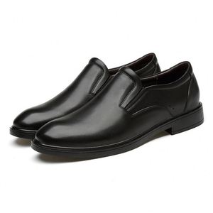 Chaussures Oxford pour hommes de haute qualité, fabriquées à la main, pour mariage d'été, bout carré, à lacets, légères, respirantes, antidérapantes - Product Image 1