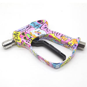 热销产品高压清洗机清洗机水枪1/4英寸快速带泡沫加农炮汽车洗车 - Product Image 3