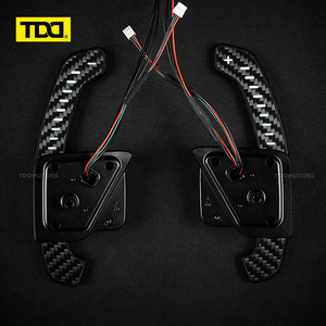 Palancas de cambio magnéticas de fibra de carbono TDD LED para Skoda 2019 Octavia VRS, palancas de cambio para volante - Product Image 2