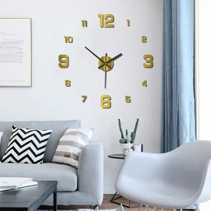 3D Luminous <strong>Wall</strong> <strong>Clock</strong> Frameless Acrylic DIY <strong>Digital</strong> <strong>Clock</strong> <strong>Wall</strong> Stickers Mute <strong>Clock</strong> for Living Room Bedroom Office <strong>Wall</strong> Decor - Product Image 3