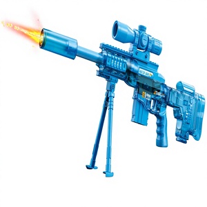 Pistola ad Acqua Elettrica in Plastica per Bambini con Modalità Manuale e Automatica, Grande Capacità, Sparo Continuo, Pistola ad Acqua Sniper per l'Estate - Product Image 1