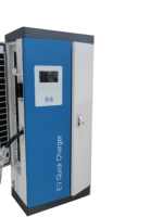 Chargeur rapide CC double CCS2/CHAdeMO/GBT 120-240kW | Étanche IP54 | Nouveau modèle à double porte
