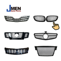 Jmen – Grille de radiateur pour AUDI A1, S1, A2, A3, S3, A4, S4, ABT, radiateur, pare-chocs, Ventilation, pièces de rechange, carrosserie automobile