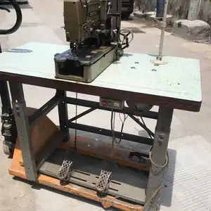 Solía hermano 814 de alta velocidad manual agujero de botón ojal ondustrial máquina de coser