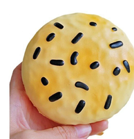 Meilleur Prix Jouet Squish Anti-Stress en TPR Souple à Rebond Lent, Motif Poussin Donut de Dessin Animé, Jouet Sensoriel Kawaii Animal Dessert