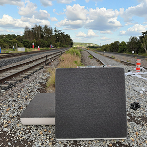 Piezas y accesorios para trenes, comodidad mejorada para pasajeros, alfombrillas <span class=keywords><strong>de</strong></span> balasto que reducen la contaminación acústica en túneles <span class=keywords><strong>de</strong></span> trenes - Product Image 4