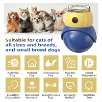 Nouveau jouet pour chat PC moderne, hibou impérissable, poupée tendance, trou réglable, fuite, adorable dessin animé, ballon de sport pour chats et chiens