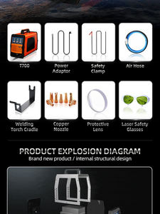 เครื่องเชื่อมไฟเบอร์เลเซอร์แบบพกพาสำหรับงาน DIY ที่บ้าน - เครื่องเชื่อมแบบมือถือใช้งานง่าย - Product Image 6