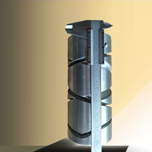 Tambours rainurés coniques en acier inoxydable 304 sur mesure de haute qualité à basse pression - Product Image 1