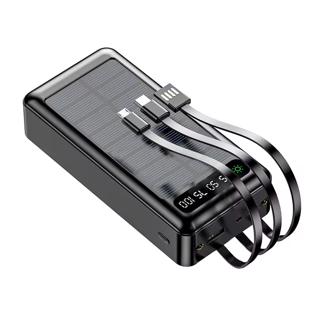 Outdoor Solar Power Bank 10000mAh 20000mah Dual USB Portable Solar Mobile Phone Charr Solar 20000mah Power Bank