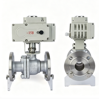 Katup Bola Flens Baja Tahan Karat Listrik OEM Pabrik (Model Carp Journey Q941F-16P) DN15-DN150 Media Uap Suhu Tinggi 1