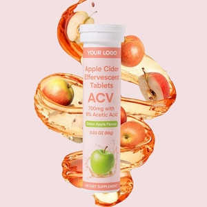 Protein cao keto giảm cân giảm cân Hữu Cơ Ashwagandha giấm táo viên sủi bọt với mẹ 1000mg - Product Image 1