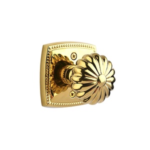 Manija <span class=keywords><strong>de</strong></span> puerta interior con diseño <span class=keywords><strong>de</strong></span> bola <span class=keywords><strong>de</strong></span> calabaza en oro brillante, pomo <span class=keywords><strong>de</strong></span> pétalo vintage, cerradura <span class=keywords><strong>de</strong></span> privacidad con base <span class=keywords><strong>de</strong></span> remache para sistemas <span class=keywords><strong>de</strong></span> baño, dormitorio y condominio - Product Image 1
