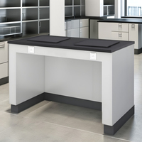 Table anti-vibrations de laboratoire avec plateau en granit pour balance de pesage