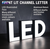 Enseigne lumineuse LED 3D personnalisée en acier inoxydable, rétroéclairée, compatible HomeKit, transformateur DC, télécommande, pour mariages, boutiques, bureaux, bars