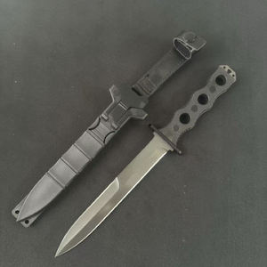 Cuchillos Multifuncionales Personalizables BM 185BK Socp, Hoja Fija de Acero Inoxidable de Alta Calidad y Mangos G10 de 200MM, Soporte OEM - Product Image 4