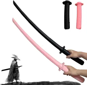 Couteau imprimé en 3D épée de samouraï rétractable par gravité couteau Katana télescopique en plastique jouet Souvenirs par gravité accessoires de Cosplay