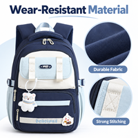 Sac à dos scolaire ergonomique réglable pour enfants, en tissu Oxford léger et imperméable, vente en gros d'usine