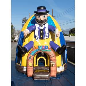 Château plein d'entrain de Clown de thème de Noël pour la maison de rebond de fête - Product Image 3