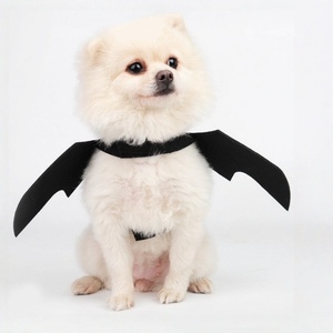 Fun Pet Bat Wings Small Dog &amp; <strong>Cat</strong> Halloween Costume-Solid Pattern Comfortable Cosplay Vest - Product Image 1
