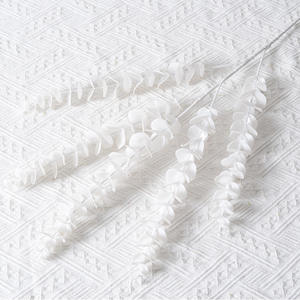 5 Fourchette <span class=keywords><strong>Eucalyptus</strong></span> Plante Simulation Or Argent Feuille <span class=keywords><strong>En</strong></span> Plastique Souple Vert Décor À La Maison <span class=keywords><strong>Pot</strong></span> pour Noël Saint Valentin Mariage - Product Image 6