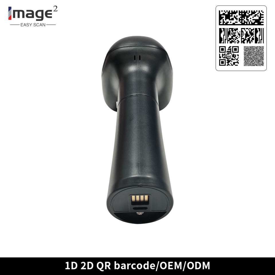 HC-781BT 2D Industrial Barcode Scanner with Wireless Charging Stand ...