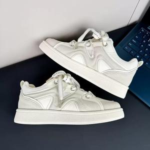 Chaussures décontractées pour hommes de créateur, à semelle épaisse, respirantes, à lacets, de haute qualité, pour skateboard, planches à roulettes et marche - Product Image 3