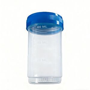 Vaso para Esputo Desechable Wei Hong de 60 ml, Transparente, con Tapa de Rosca, Esterilizado, Envasado Individualmente, para Recolección de Muestras - Product Image 5
