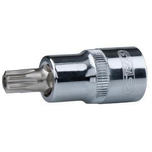 KS TOOLS - 918.1728 1/2 ''CHROME plus Douille Torx inviolable (mm) - EAN 4042146131794 DOUILLES À MAIN 1/2" - Product Image 1