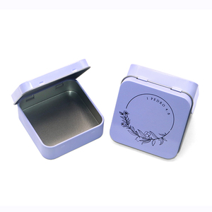 Contenedor Cuadrado de Hojalata de Grado Alimenticio Personalizado <span class=keywords><strong>Berserk</strong></span> con Tapa Deslizante para Alimentos para Bebés y Manualidades con Dulces - Product Image 4