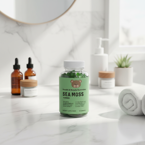 Caramelle Gommose Multivitaminiche Vegane Biologiche al Muschio Marino Integratore per la Bellezza Naturale della Pelle - Product Image 4