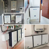 Prix des batteries Lifepo4 Powerwall 48V 100Ah 200Ah 5Kwh 10Kwh Batterie solaire au lithium pour le stockage de l'énergie domestique