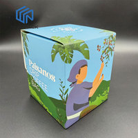 Boîtes personnalisées pour emballages de chips de crevettes, boîte rigide en carton, emballage cadeau, boîte en papier