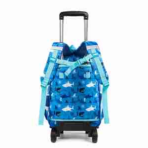 Sacs élégants à roulettes avec bandoulière Boîte de voyage <span class=keywords><strong>Valise</strong></span> à bagages Sac d'école à roulettes <span class=keywords><strong>pour</strong></span> garçons - Product Image 4