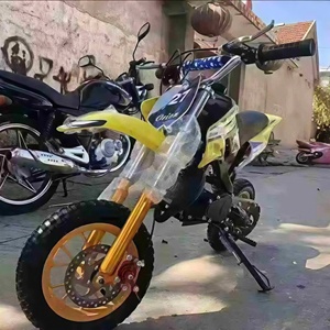 Vente en gros de motos miniatures d'occasion de haute qualité, version miniature de la <span class=keywords><strong>moto</strong></span> tout-terrain Xiao Gao Race <span class=keywords><strong>50cc</strong></span> à deux temps - Product Image 3