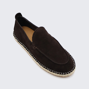 Mocasines <span class=keywords><strong>de</strong></span> Ante Hechos a Mano LANCI <span class=keywords><strong>de</strong></span> Calidad Superior, Personalizados <span class=keywords><strong>de</strong></span> Fábrica, con Empeine <span class=keywords><strong>de</strong></span> Ante Genuino y Suela <span class=keywords><strong>de</strong></span> Yute para Hombre - Product Image 4