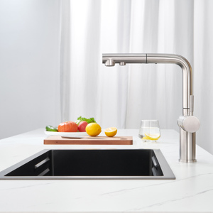 Hot bán cao cấp 3 Way RO nước pull out Lọc trực tiếp nước uống Vòi Nước Nhà Bếp - Product Image 5