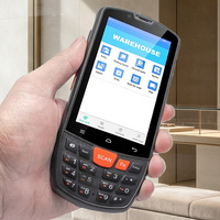 Lecteur de codes-barres portable Android 12/15, écran 4 pouces, 4000 mAh, ordinateur industriel, collecteur de données, octa-core, 3 Go/32 Go, IP65, NFC, GPS