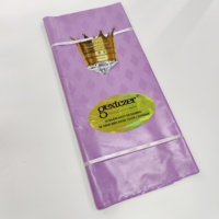 Bazin Riche Nigérian Original Rose Brillant Inaltérable Qualité Supérieure Africaine 100% Coton 70*60 XXL Tissu Parfumé