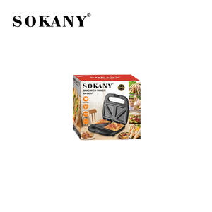 Sokany 08057, nuevo <span class=keywords><strong>diseño</strong></span>, máquina <span class=keywords><strong>de</strong></span> sándwich, máquina <span class=keywords><strong>de</strong></span> desayuno con revestimiento antiadherente, máquina <span class=keywords><strong>de</strong></span> gofres fácil <span class=keywords><strong>de</strong></span> usar - Product Image 5