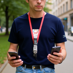 Accessori ILAN Cordino da 2x45 cm con clip per telefono e fotocamera, indossabile - Product Image 3