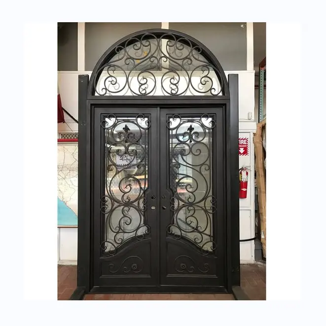 Porta d'ingresso in ferro porte porte porta porta in ferro per uso residenziale